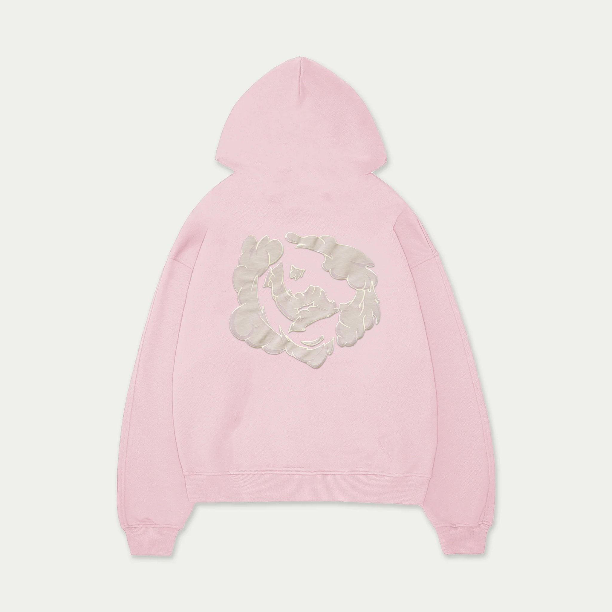 Buchan Wind Hoodie Pink – back print